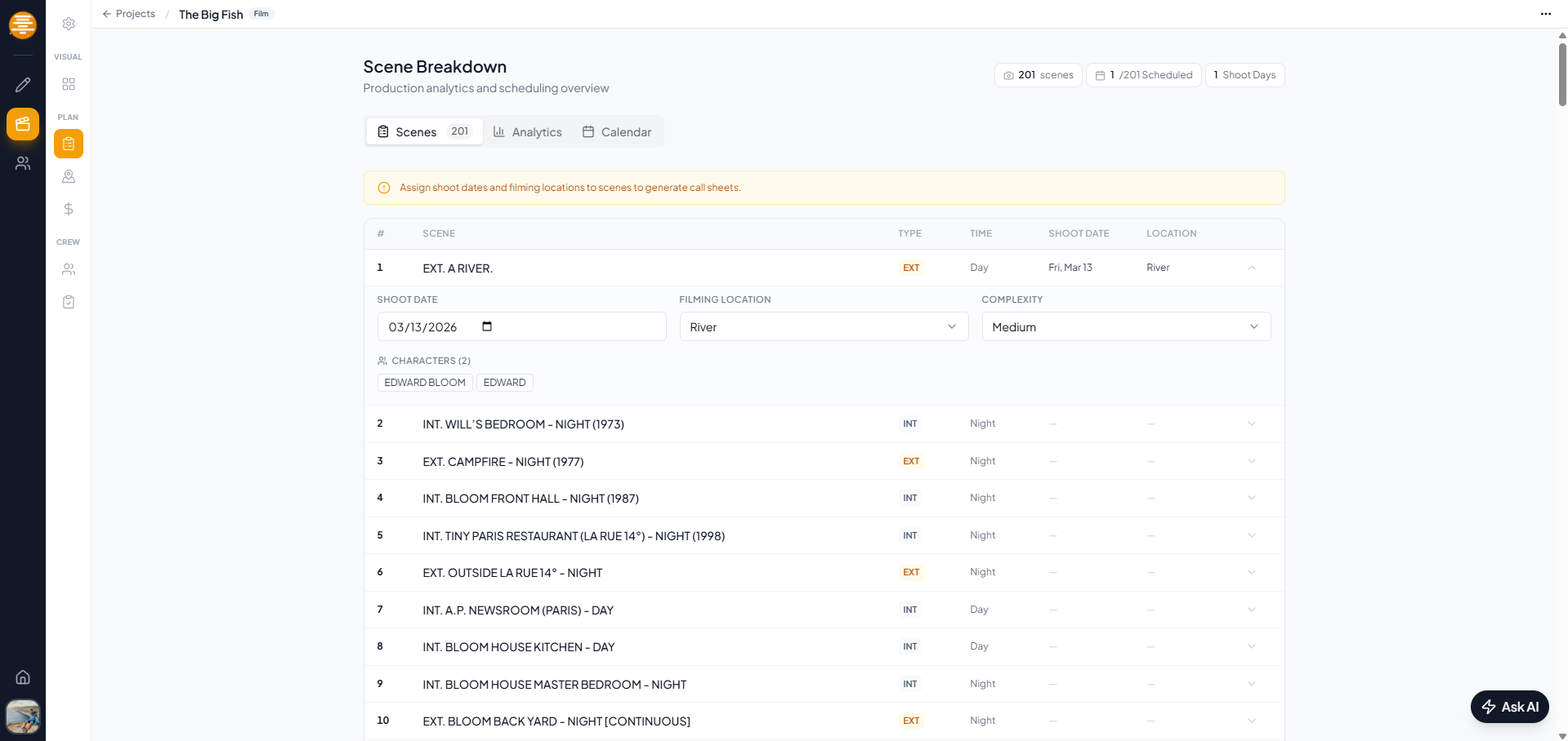 Planificación de producción cinematográfica: Qué hacer y cómo preparar tu proyecto para rodar