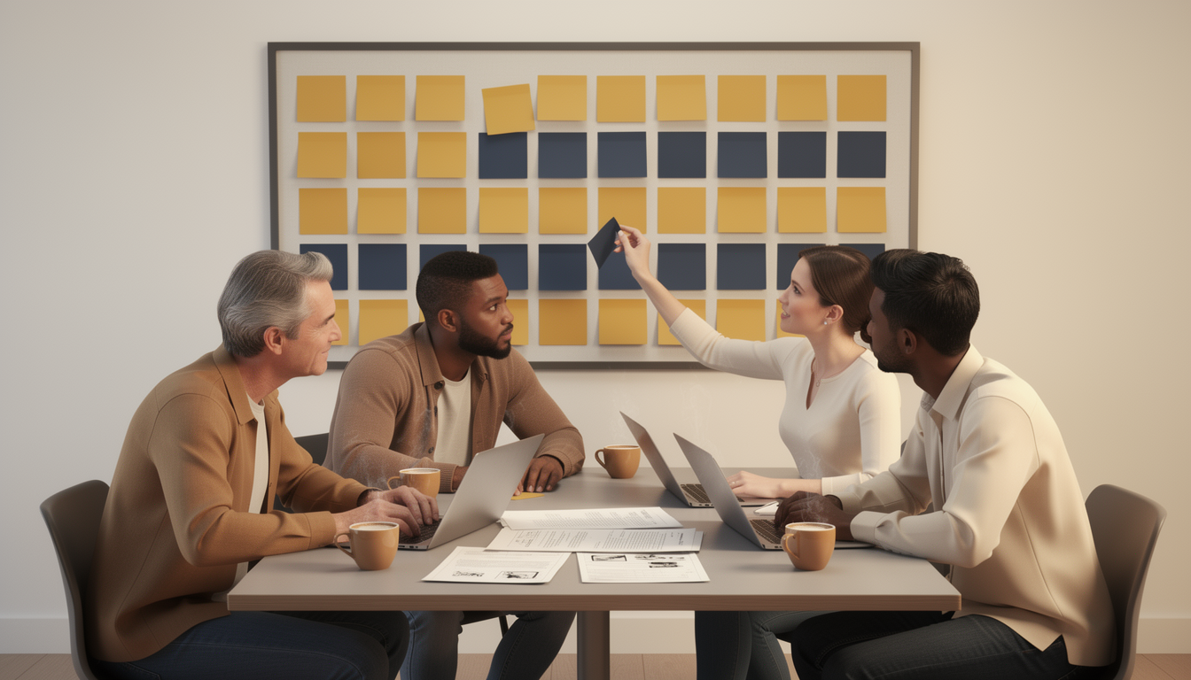 Flujo de trabajo en un writers room pequeno: como colaborar en una serie con 2-5 personas